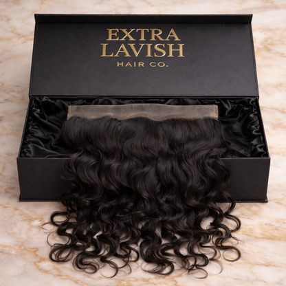 Lavish Signature Plus Collection - Wavy and Curly Bundles Frontals