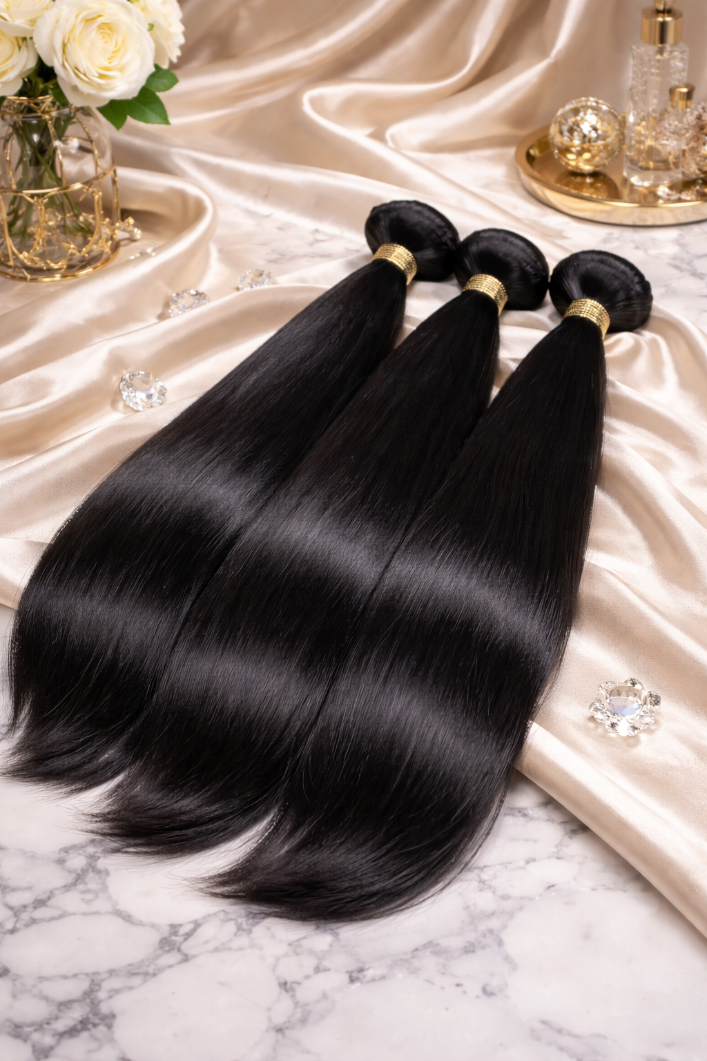 Lavish Raw - Straight  Bundle Sets