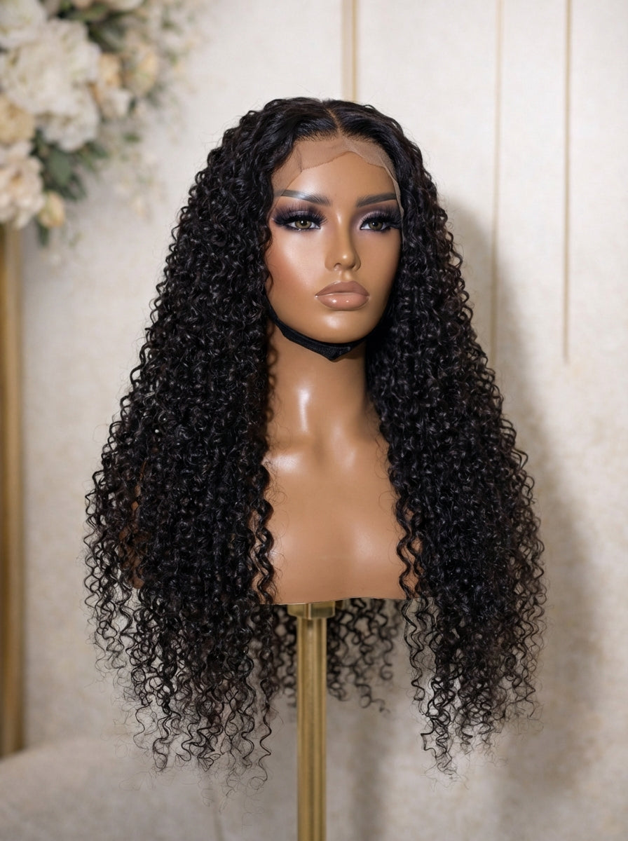 Lavish Signature -  Kinky Curly Frontal Wig