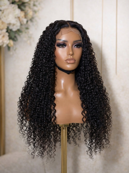 Lavish Signature -  Kinky Curly Frontal Wig