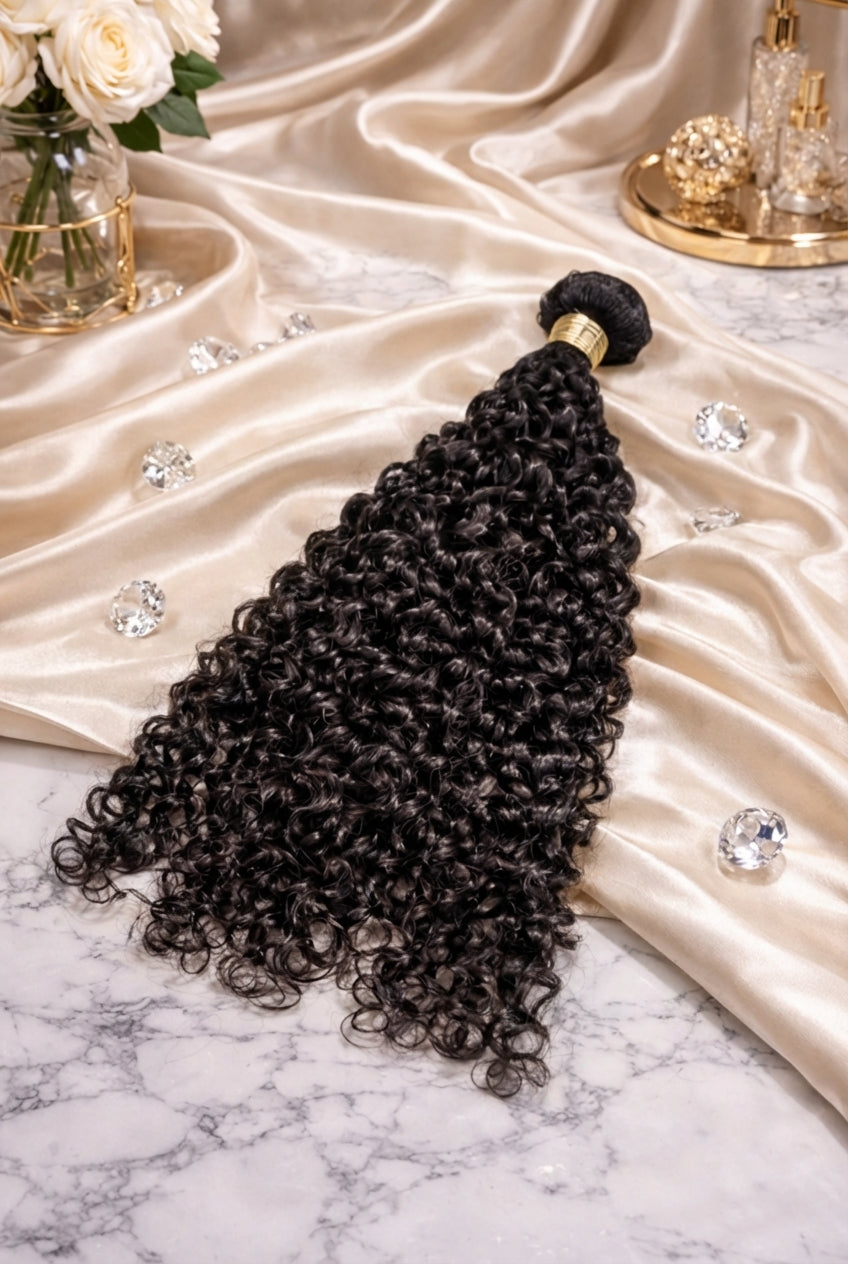 Lavish Raw Vietnamese Hair Bundles - Burmese Curly
