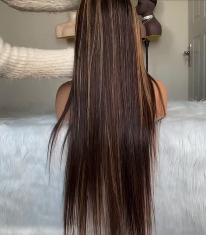 Lavish Colour Studio - Highlight Brownie Wig